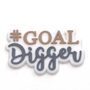Goal Digger Diva Crocs Charm