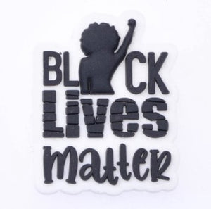 Black Lives Matter Diva Crocs Charm