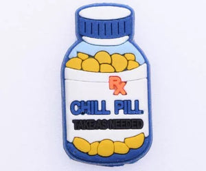 Chill Pill Pharmacist Pharmacy Medical Profession Crocs Charm