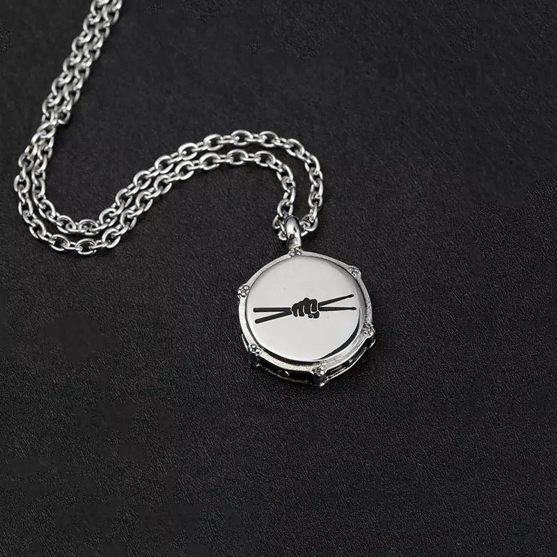 DRUMMER/BAND NECKLACE (Stainless Steel)