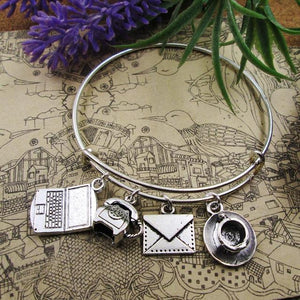 Sophisticated Secretary/Administrative Assistant/Teacher/Office Charm Profession Bangle
